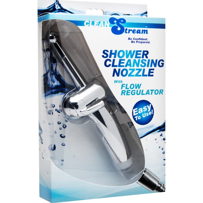Shower Cleansing Nozzle with Flow Regulator - Naughty by Nature Adult Store
