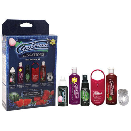 GoodHead Sensations Kit - 6 Piece Lotion Set - Naughty by Nature Adult Store