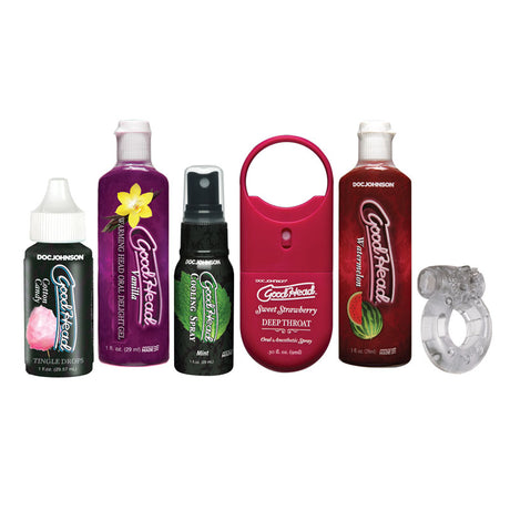 GoodHead Sensations Kit - 6 Piece Lotion Set - Naughty by Nature Adult Store