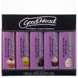 GoodHead Oral Delight Gel - Cupcakes - Flavoured Oral Gels - Set of 5 x 30ml Bottles - Naughty by Nature Adult Store