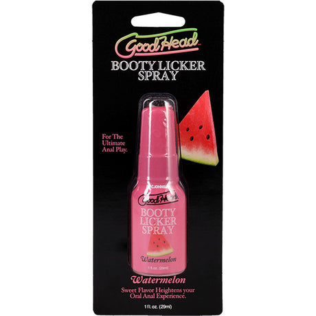 GoodHead Booty Licker Spray - Watermelon - Watermelon Flavoured Spray - 29 ml Bottle - Naughty by Nature Adult Store