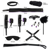 14 pcs Bondage Set Beginners - Sex Toys