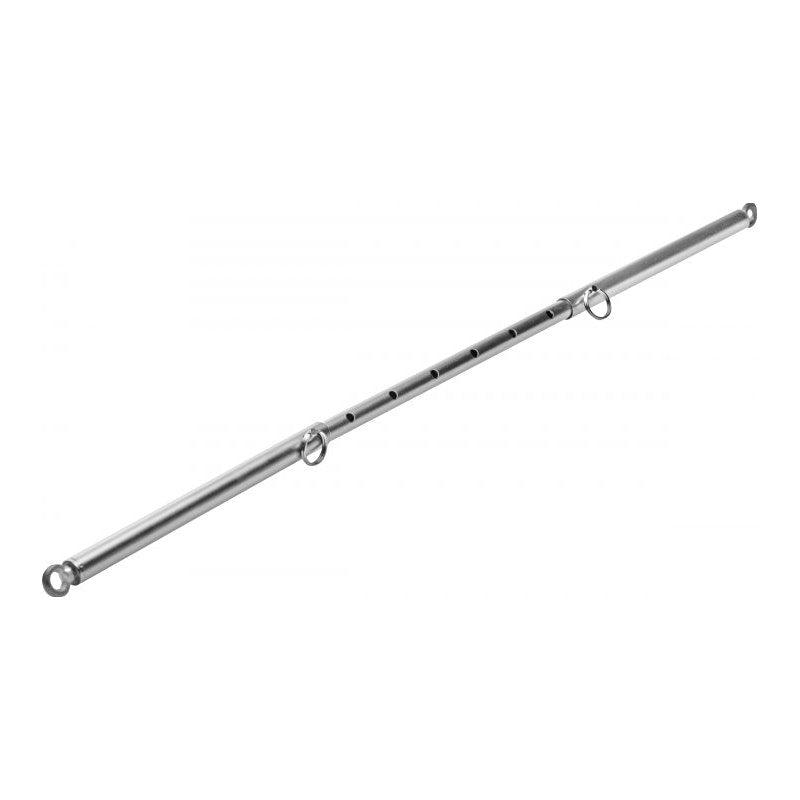 Adjustable Steel Spreader Bar Silver - Naughty by Nature Adult Store