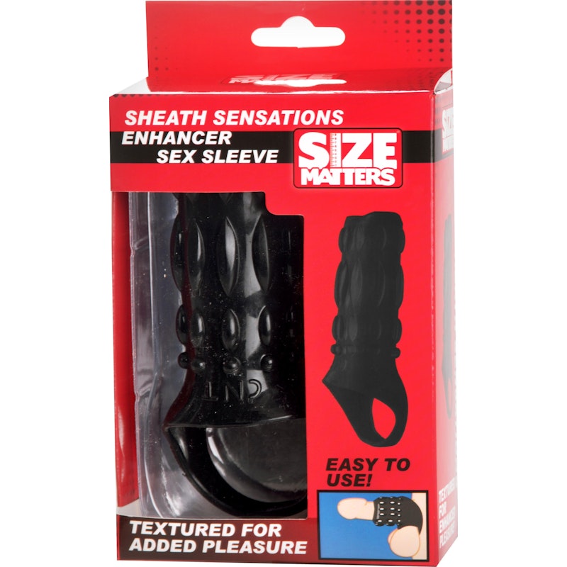 Sheath Sensations Enhancer Sex Sleeve - Naughty by Nature Adult Store