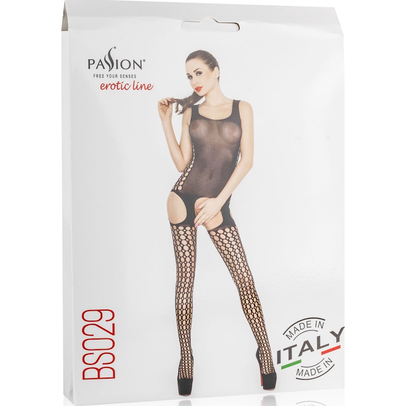 Bodystocking BS029 BLK - Naughty by Nature Adult Store