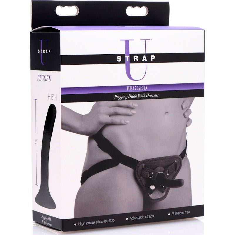 Pegging Dildo with Harness set for intimate play