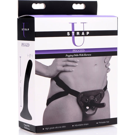 Pegging Dildo with Harness set for intimate play
