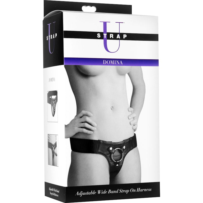 Domina Wide Band Strap On Harness - Naughty by Nature Adult Store