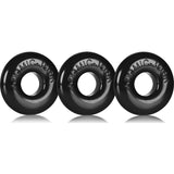 Ringer Cockring 3 Pc Black - Naughty by Nature Adult Store