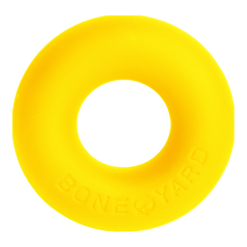 Ultimate Silicone Cock Ring Yellow - Naughty by Nature Adult Store