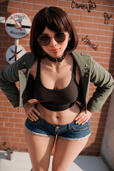 151cm/4ft11 Chubby F-cup Silicone Head Sex Doll - Naughty by Nature Adult Store