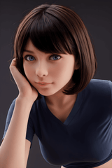 151cm/4ft11 F - cup Silicone Head Aibei Chubby Sex Doll - Sex Doll