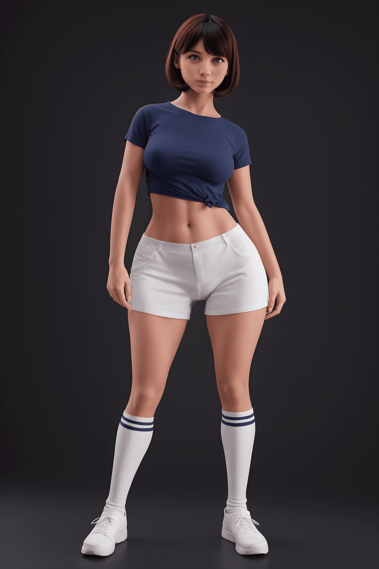 151cm/4ft11 F - cup Silicone Head Aibei Chubby Sex Doll - Sex Doll