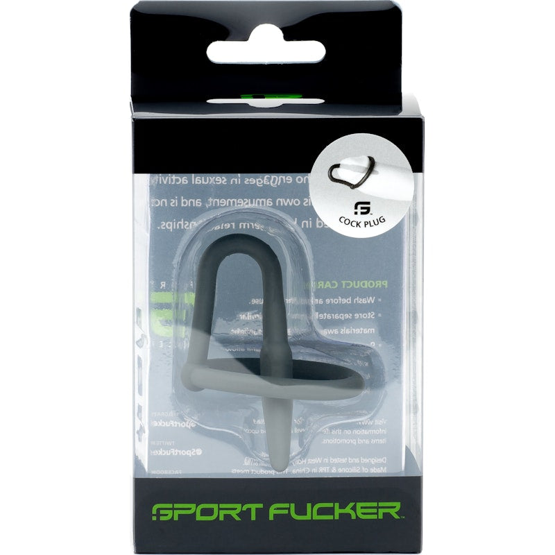 Cock Plug By Sport Fucker Grey - Naughty by Nature Adult Store