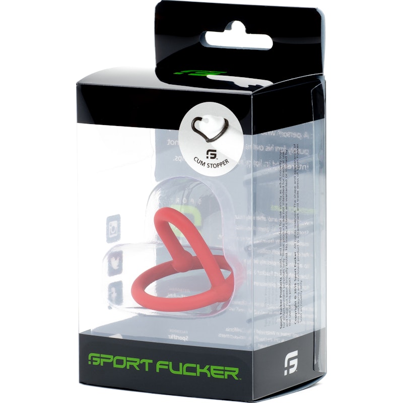 Cum Stopper By Sport Fucker Red - Naughty by Nature Adult Store