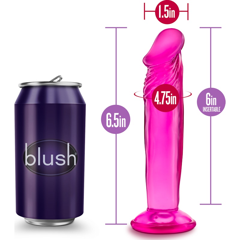 B Yours Sweet N Small 6in Pink - Naughty by Nature Adult Store