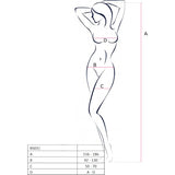 Bodysuit Open Cup White BS031 - Naughty by Nature Adult Store
