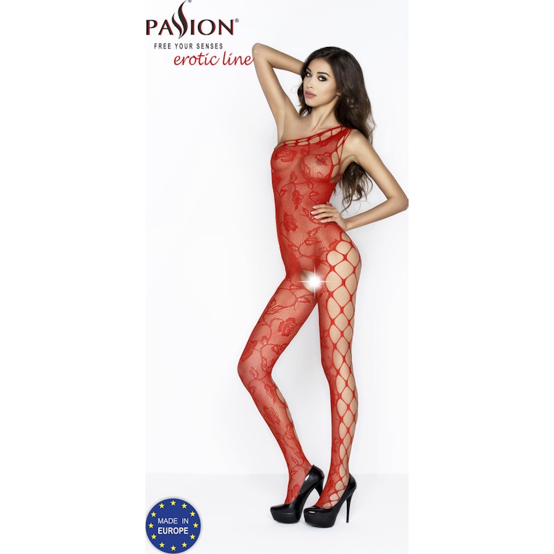 Bodysuit BS036 Red - Naughty by Nature Adult Store