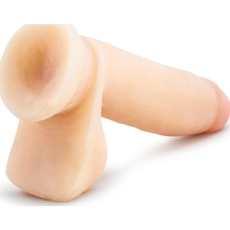 Au Naturel 7in Sensa Feel Dildo Beige - Naughty by Nature Adult Store