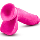 Au Naturel Bold Pleaser 7in Dildo Pink - Naughty by Nature Adult Store