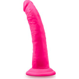 Neo Elite 7.5in Silicone Dual Density Cock Neon Pink - Naughty by Nature Adult Store