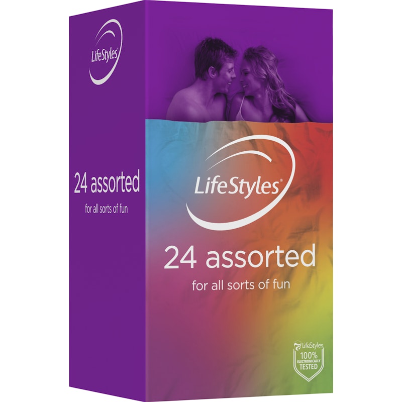 LifeStyles Assorted Condoms 20 - Naughty by Nature Adult Store