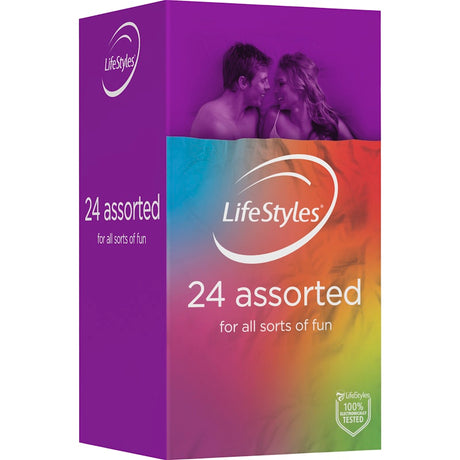 LifeStyles Assorted Condoms 20 - Naughty by Nature Adult Store
