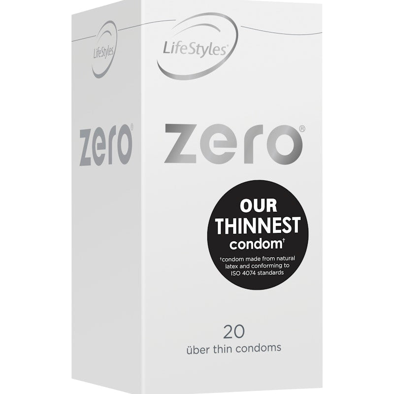 LifeStyles Zero 20 Condoms - Naughty by Nature Adult Store