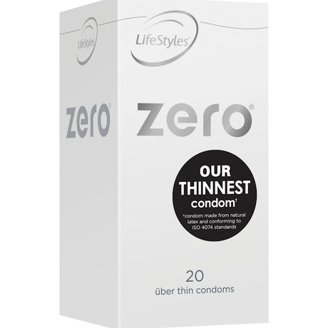 LifeStyles Zero 20 Condoms - Naughty by Nature Adult Store
