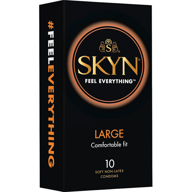 SKYN Large Condoms 10 Pc - Naughty by Nature Adult Store