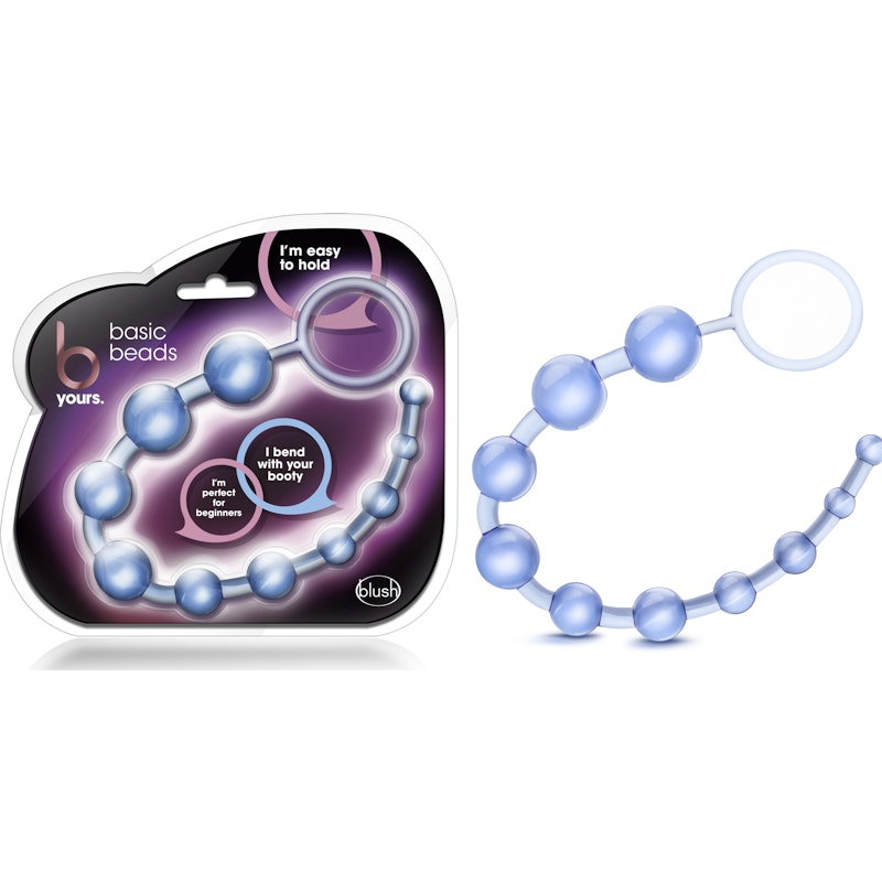 B Yours Basic Beads Blue - Naughty by Nature Adult Store