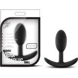 Luxe Wearable Vibra Slim Plug Small Black - Naughty by Nature Adult Store