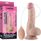 Soft Ejaculation Cock With Ball 8in - Naughty by Nature Adult Store