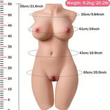 High-Quality TPE Torso Sex Doll, Realistic Feel