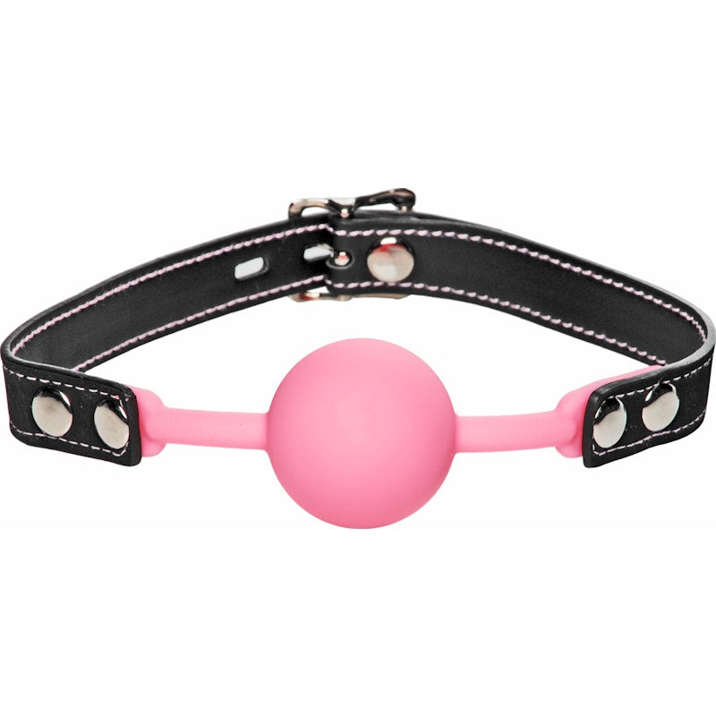 Glow Gag Glow in the Dark Silicone Ball Gag - Naughty by Nature Adult Store