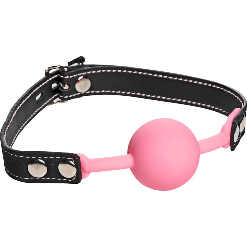 Glow Gag Glow in the Dark Silicone Ball Gag - Naughty by Nature Adult Store