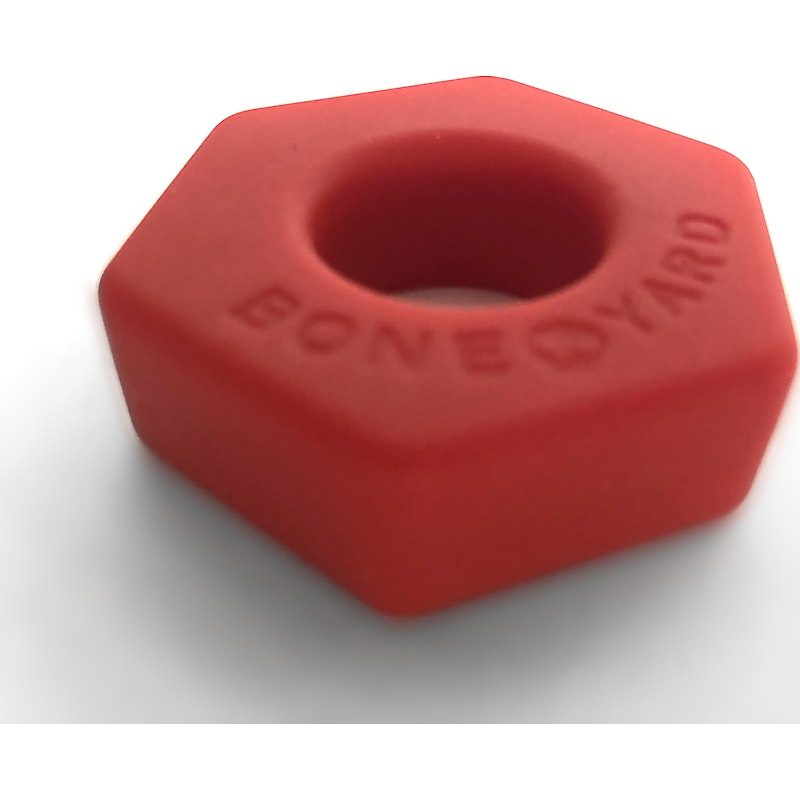 Bust a Nut Cockring Red - Naughty by Nature Adult Store