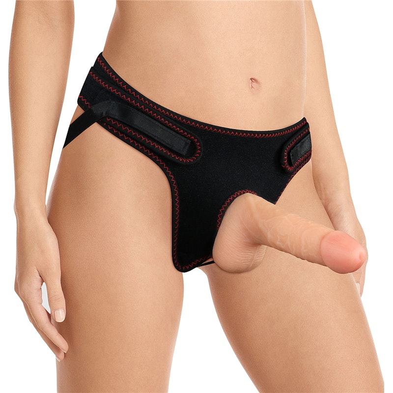 Easy Strap On Set 7.0in - Naughty by Nature Adult Store