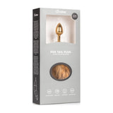 Fox Tail No. 1 - Gold Plug - Naughty by Nature Adult Store