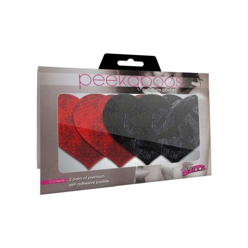 Stolen Kisses Hearts Pasties - Naughty by Nature Adult Store