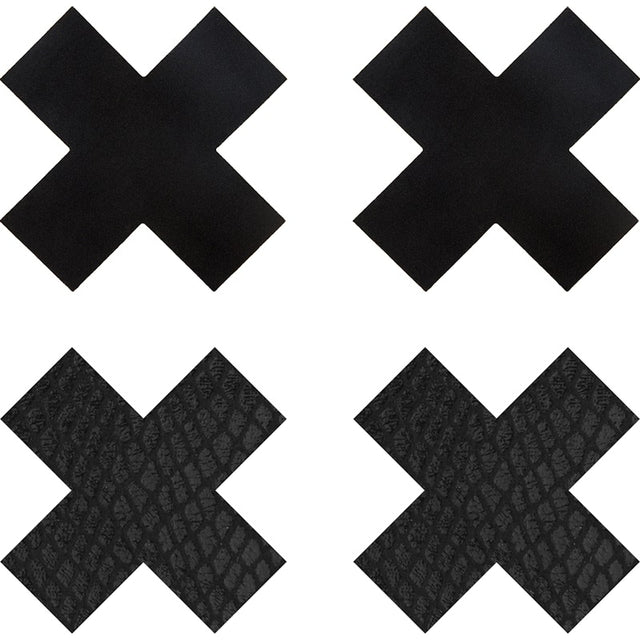 Classic Black X Pasties - Naughty by Nature Adult Store