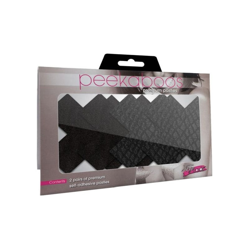 Classic Black X Pasties - Naughty by Nature Adult Store