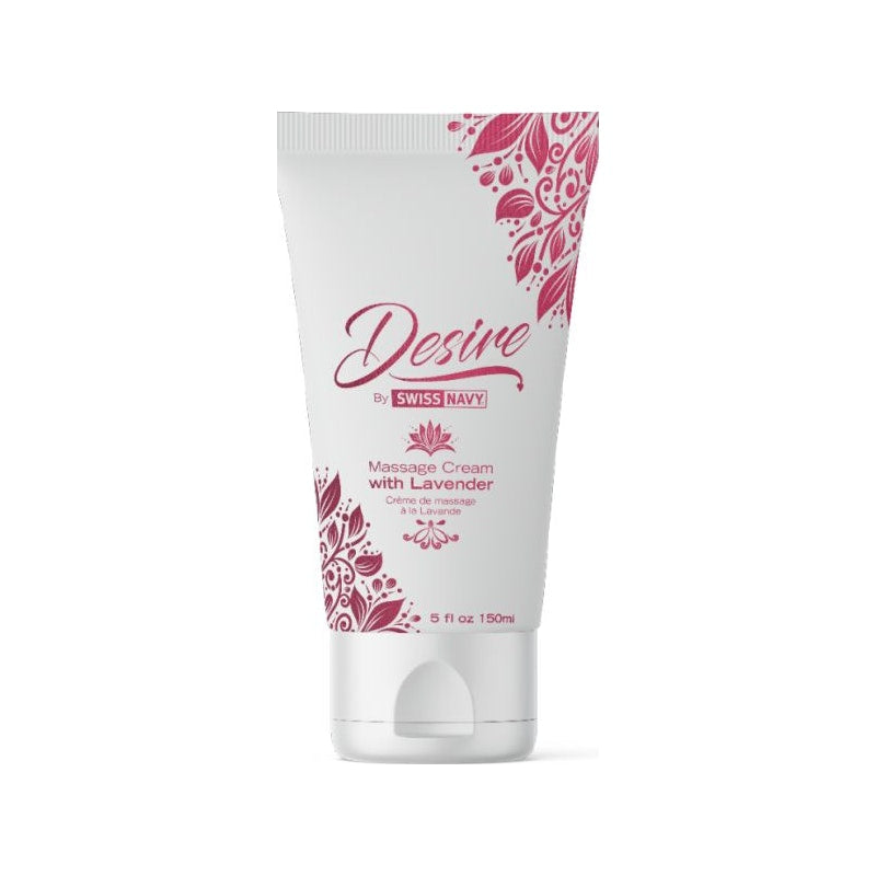 Desire Massage Cream w Lavender 5oz/148ml - Naughty by Nature Adult Store