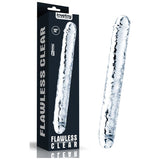 Clear Double Dildo 12in - Naughty by Nature Adult Store