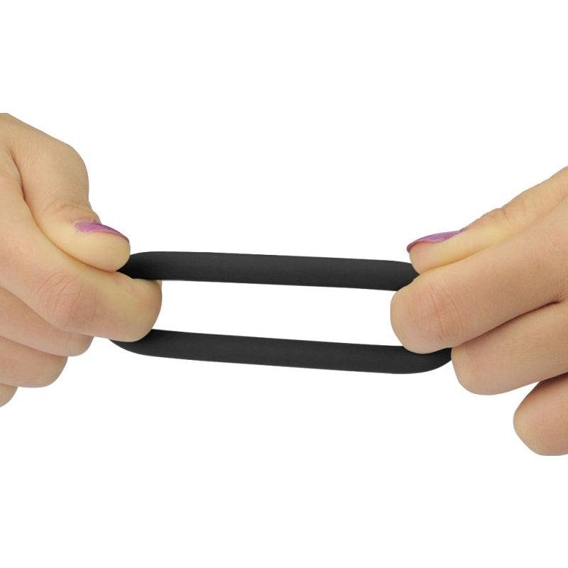 Silicone 3 Pc Cock Ring Set - Naughty by Nature Adult Store