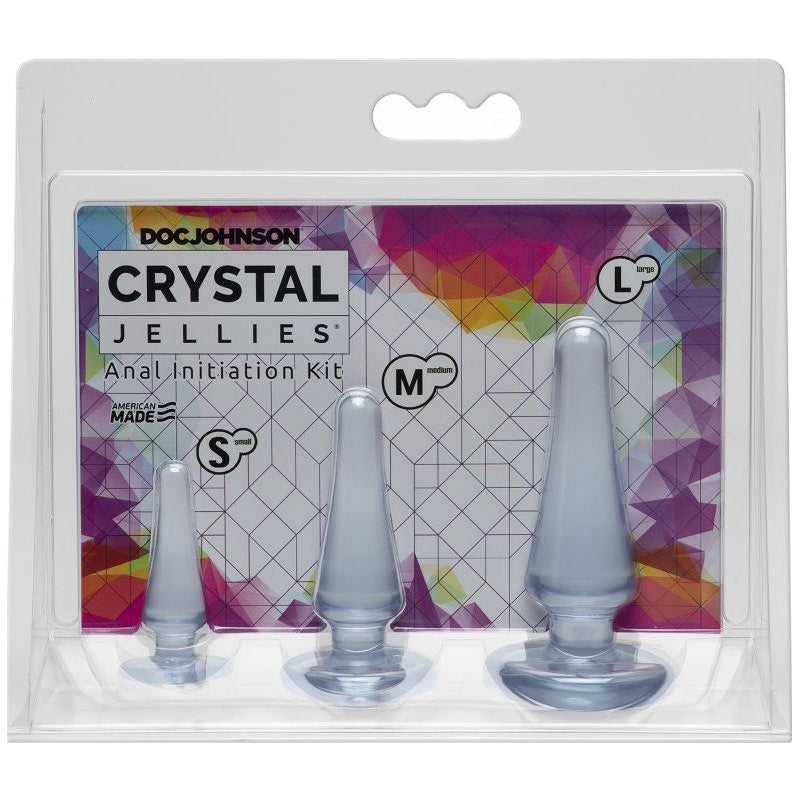 Anal Initiation Kit Clear - Naughty by Nature Adult Store