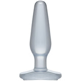 Medium Butt Plug Clear - Naughty by Nature Adult Store