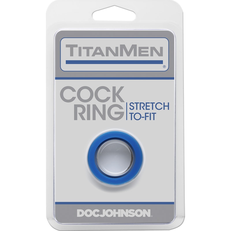Cock Ring Blue - Naughty by Nature Adult Store