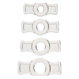 Cock Ring Set Clear - Naughty by Nature Adult Store