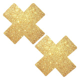 Golden Fairy Dust X Factor Pasties - Naughty by Nature Adult Store